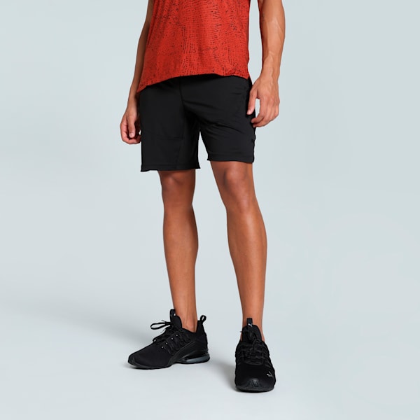 TRAIN CLOUDSPUN Men's 8" Training Shorts, PUMA Black, extralarge-IND